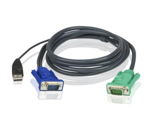 Aten 2L-5201U: USB-KVM-Kabel 1.2M PC-Anschlussstecker: HDB und USB