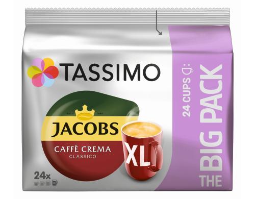 Tassimo T DISC Jacobs Caff Crema XL Bigpack, 1 Packung  24 Portionen