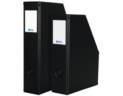 Biella Stehsammler Info-Box A4 schwarz 