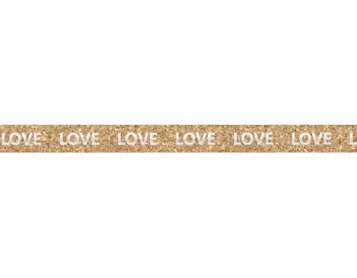 URSUS Cork Tape For Love silber Grsse 16mm x 1.25m, selbstklebend