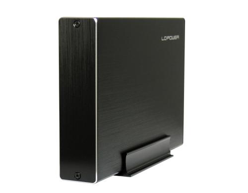 LC-Power ext. 3.5 Geh. LC-35U3-Becrux-C1 schwarz, USB3.1, für SATA HDD