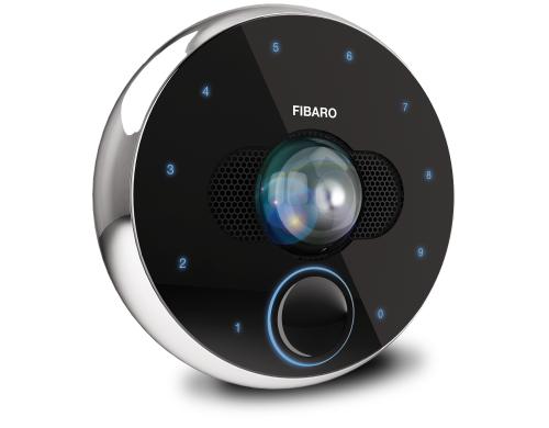 Fibaro Intercom Video-Trsprechanlage Stimmerkennung, Nachtmodus, 180 Sicht, App