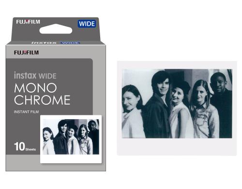 Fujifilm Instax Color 10 Blatt Monochrome zu Instax Wide 300, Instax 210