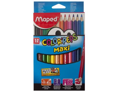 Maped Farbstifte Color Peps Maxi 12er 
