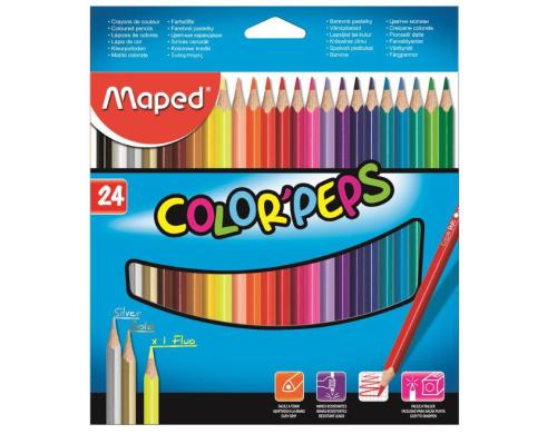 Maped Farbstifte Color Peps 24er 