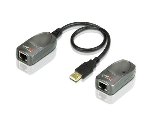 Aten UCE260-AT-G, USB2.0 Cat.5e/6 Extender USB2.0 Signal bis 60m ber Cat.5e/6 Kabel