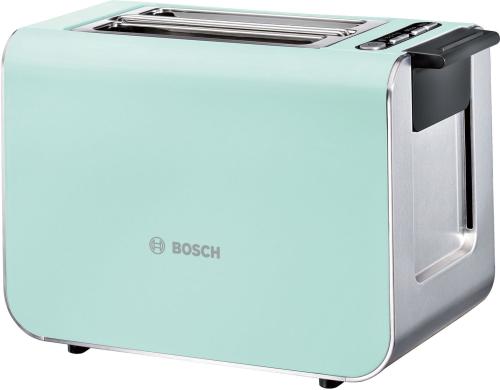 Bosch Toaster TAT8612 mint turquoise/ black grey, 860 Watt