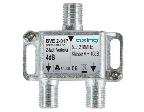 Axing BVE 2-01P 2-fach Verteiler, 51218 MHz, Bauform 01