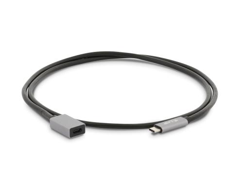 LMP USB3.1 C-C Verlngerungen, 1m 5Gbps, C-Stecker-C-Buchse, spacegrau