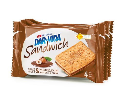 DAR-VIDA Sandwich Choco & Haselnuss 195g