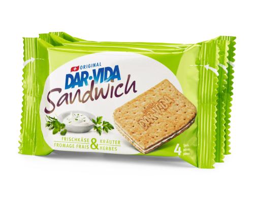 DAR-VIDA Sandwich Frischkse & Kruter 195g