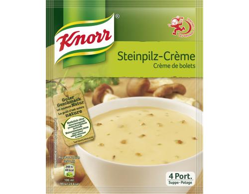 KNORR Steinpilz-Crme Suppe 4 Portionen