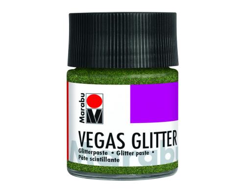 Marabu Glitterpaste Vegas 50 ml Glitter-Grn