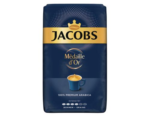 Jacobs Kaffeebohnen Mdaille d`Or Packung  500g