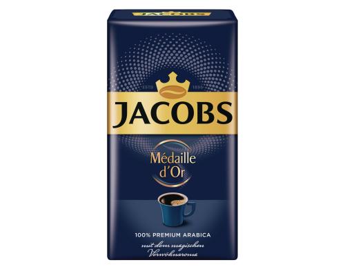 Jacobs Kaffeepulver Mdaille d`Or Packung  500g