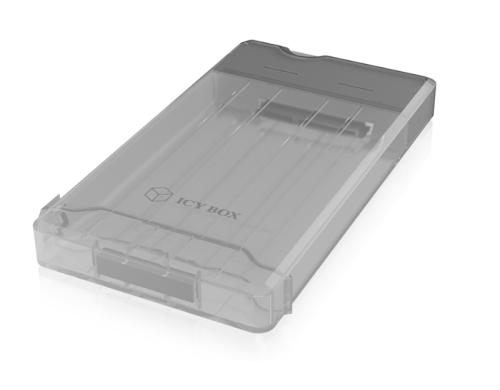 ICY BOX ext. 2.5 Gehuse IB-235-U3 schwarz, USB 3.0 Type-C, fr SATA HDD,9.5mm