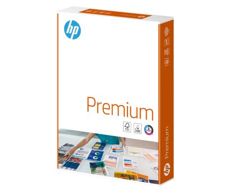 HP Premium Papier A4, 500 Blatt 80g/m2 f. Laser Jet und Inkjet Drucker