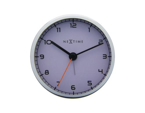 NexTime Wecker Company Alarm Weiss 9 x 9 x 7.5 cm