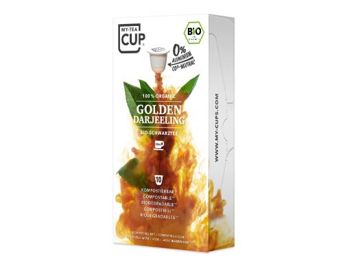 Tee GOLDEN DARJEELIN - Nespresso kompatibel 10 Kapseln, fr 180 - 200 ml optimiert