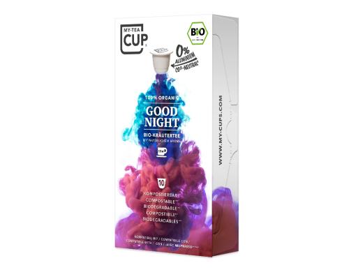 Tee GOOD NIGHT - Nespresso kompatibel 10 Kapseln, fr 180 - 200 ml optimiert