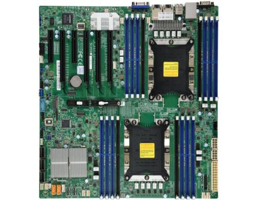 Supermicro X11DPI-NT: LGA3647, Scalable Intel C622, 16xDDR4, Dual LAN w/10GBase-T