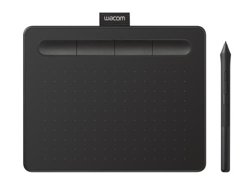 Wacom Stifttablett Intuos S, schwarz USB, Druckstufen: 4096, ExpressKeys: 4