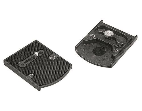 Manfrotto Schnellspannplatte 1/4 und 3/8 Schrauben fr Neigekpfe 405, 410, 469RC