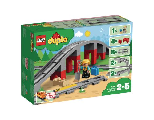 LEGO DUPLO Eisenbahnbrcke und Schienen Alter: 2-5 Teile: 26