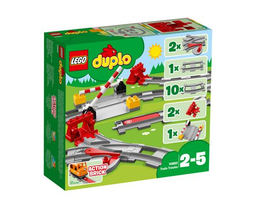 LEGO DUPLO Eisenbahn Schienen Alter: 2-5 Teile: 23