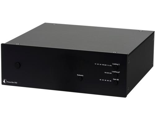 Pro-Ject Phono Box DS2, schwarz analoger Phonovorverstrker