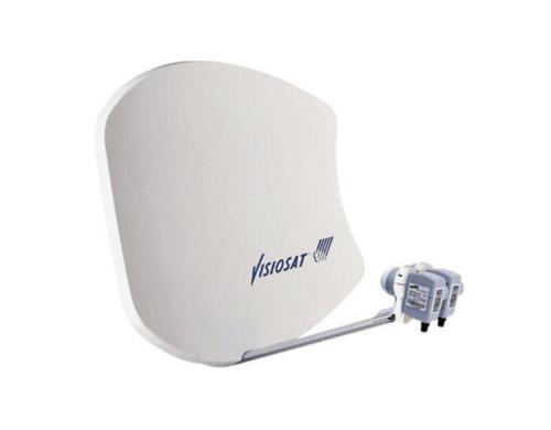 Visiosat Bisat G2 weiss Satelliten-Antenne 75cm x 64cm