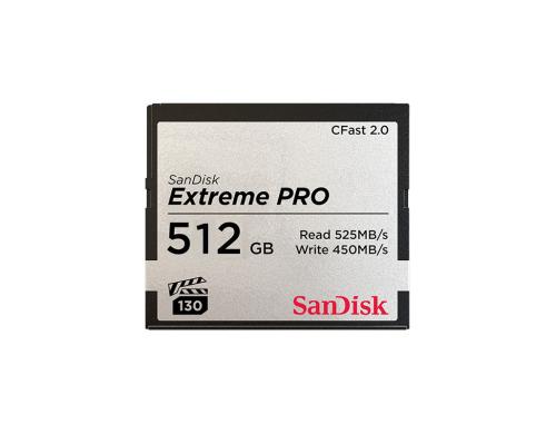 SanDisk CFast Card Extreme Pro 512GB Lesen 525MB/s, VPG130