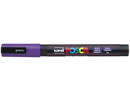 Uni POSCA Marker Rundspitze 0.9-1.3 mm violett