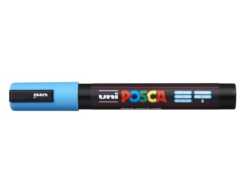 Uni POSCA Marker Rundspitze 1.8-2.5 mm hellblau