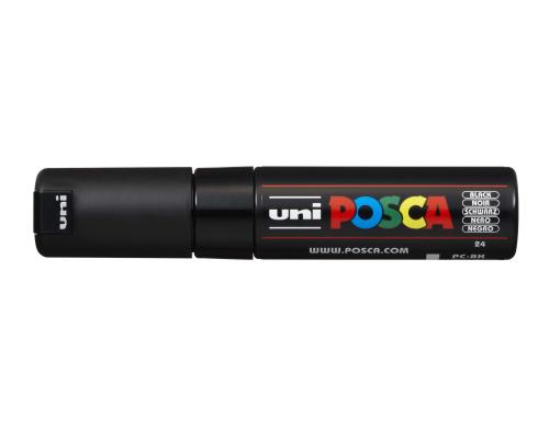 Uni POSCA Marker Keilspitze 8 mm schwarz