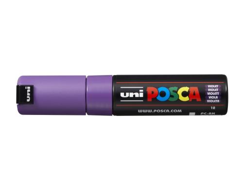Uni POSCA Marker Keilspitze 8 mm violett
