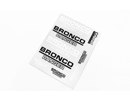 RC4WD TRX-4 Bronco Decals Style A 
