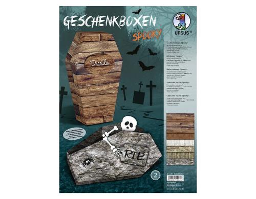 URSUS Geschenkbox Spooky 6 Stck, 8.5 x 14.8 x 3.5 cm