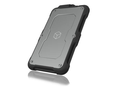 ICY BOX ext. 2.5 Gehuse IB-287-C31 schwarz, USB3.1 Type-C, fr SATA HDD/SSD
