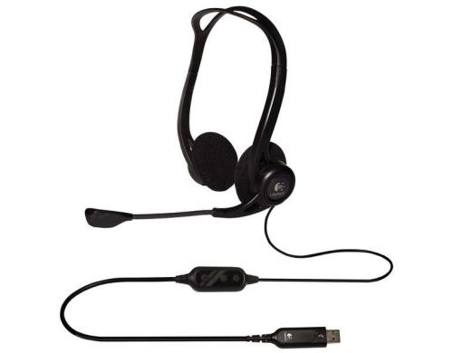 Logitech Stereo Headset PC 960 OEM Mikrofon, USB, schwarz