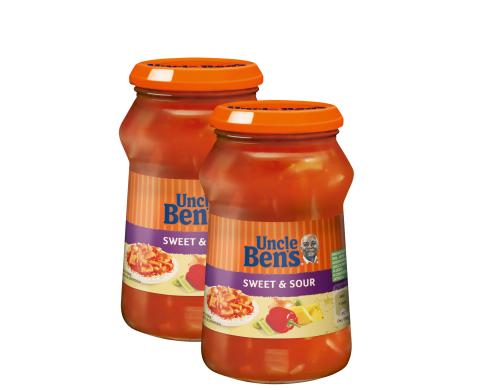 Uncle Bens Sauce Sweet & Sour 2x 400 g
