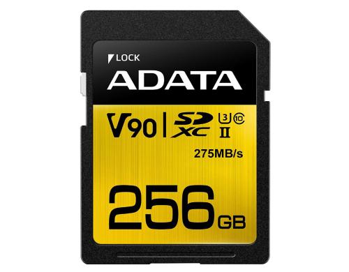 ADATA SDXC Card 256GB, Premier ONE UHS-II lesen: 290MB/s schreiben: 260MB/s