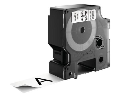 Dymo Schriftbandkassette schwarz/wei (S0720930)