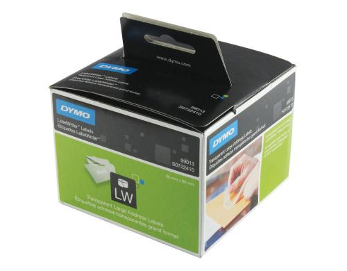 Dymo Adress-Etiketten (transparent) (S0722410)
