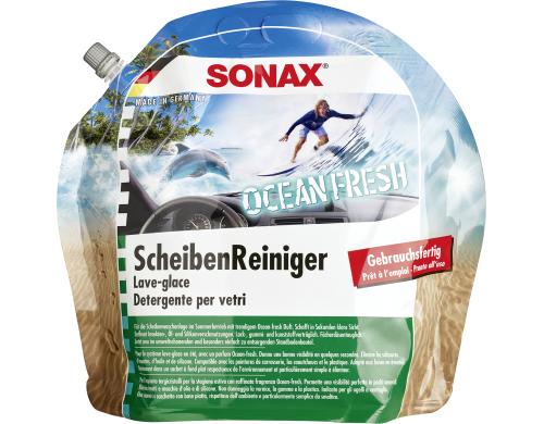Sonax SX Sommer Scheiben Reiniger OCEAN Fresh 3l