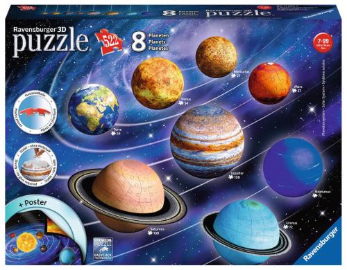 Puzzle Planetensystem Alter: 7-99 Sprache