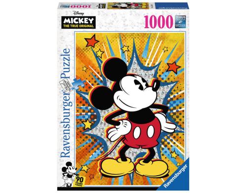 Puzzle Retro Mickey Alter: 14+ Sprache