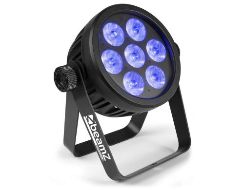 BeamZ Pro BAC500 Alu LED PAR LED-Scheinwerfer, 7x 14W 7-in-1 LEDs