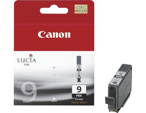 Canon Tintenpatrone photo schwarz (1034B001, PGI-9PBK)