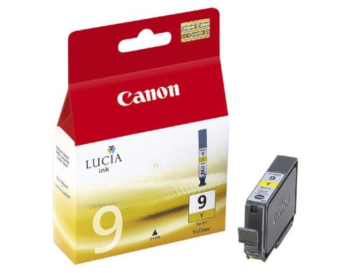 Tinte Canon PGI-9Y yellow 150 Seiten?5% Deckung